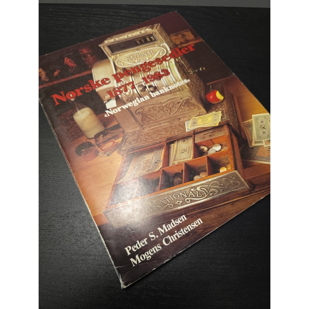 Norske Pengesedler 1877-1983 Norwegian Banknotes book Madsen Christensen PB